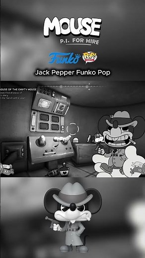Don't miss the Jack Pepper Funko Pop! #mousepiforhire #gaming #shorts #funkopop #funko #jackpepper