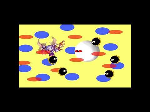 The fight with Zero. (Kirby's dream land 3 animation.)
