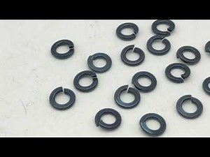 What is a spring lock washer?