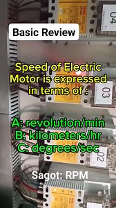 Basic Review muna ano nga tawag sa bilis ng pag ikot ng motor . #electrician #relay #panelboard #control #power #technician #switch #wiring #diy #electrical Answer RPM | Electricians Guide
