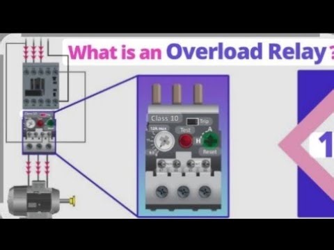 How to used overload relay in the DOL circuit, #how to make a DOL starter with olr terminal of olr
