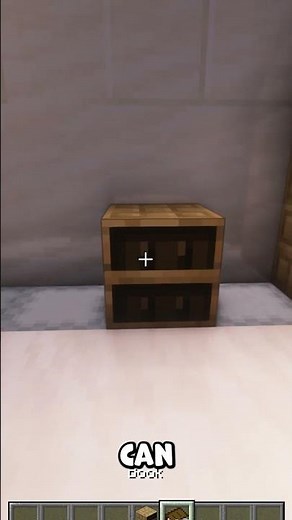 How to make a CHISELED BOOKSHELF in Minecraft (Tutorial) #minecrafttutorial #minecraft
