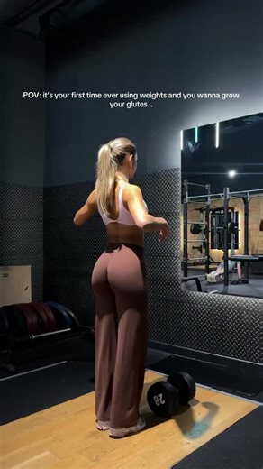 Ruby on Instagram: "Tis the season for beginner workouts🤍 SAVE this for the new year xo Gym fit is from @oneractive code RUBYG to save 🤎 #beginnerlegday #dumbbellonlyworkout #beginnerworkoutroutine #beginnerworkouttips #womeninfitness"