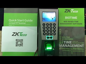 ZKTeco - F18 Unboxing