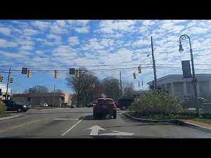 Exploring Downtown Statesville NC Driving Tour in 4k