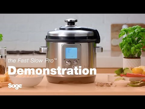 The Fast Slow Pro™ | Slow cook and pressure cook in one appliance | Sage Appliances UK