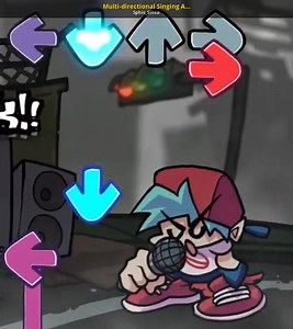 Multi-directional Singing Animations [V-Slice] Mod for Friday Night Funkin' | FNF Mods