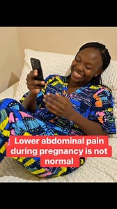 13K views · 97 reactions | Lower abdominal pain during pregnancy is not normal. Report. They may check for infection or premature labour 勺 | Midwife Sally | Facebook
