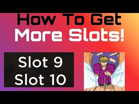 How to get more slots in JoJo's Bloxxy Adventure