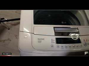 LG Washing Machine WT11O1CW (Drain Pump Is The Problem)