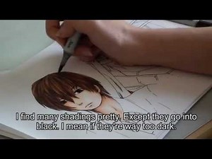 Copic Marker Tutorial [German] [eng subs]