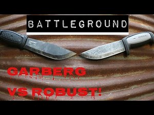 Morakniv Robust vs Garberg!