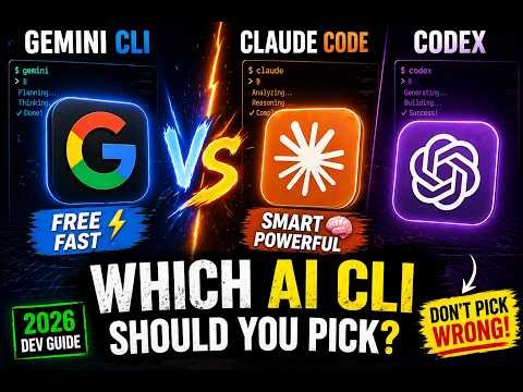 Gemini CLI vs Claude Code vs Codex - Who wins the race?