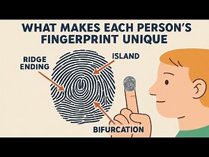 What Makes Your Fingerprints Unique? The Science of Fingerprints!