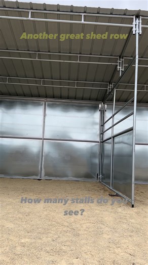 62K views · 493 reactions | #betterbuilt #shedrow #horsesofinstagram #horsebarn #USmade #NeverSettle #betterbuilt #barnlife #livestock | Better Built Barns | Facebook