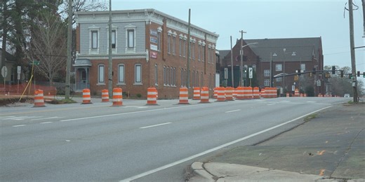 Work continues on 6th Avenue streetscape in Decatur