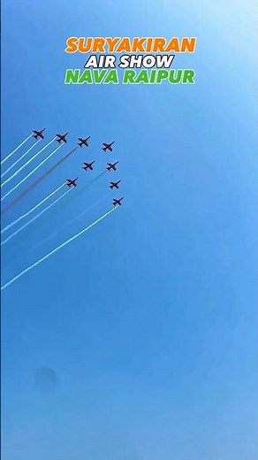 ✈️ Raipur Air Show 2025 – Fighter Jets, Stunts & Thrills in the Sky!