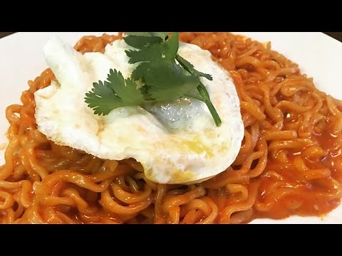 How to make the BEST Samyang SPICY CHEESY Ramen Noodles