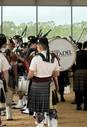 The Citadel Pipe Band Grade IV medley at the Northeast Florida Scottish Highland Games and Festivals! #bagpipes #highlandgames #thecitadel #pipesanddrums #scotland