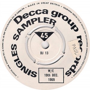 Various - Decca Group Records Singles Sampler