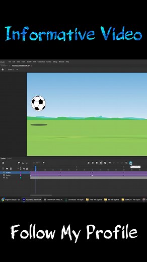 Short Tricks Animation Making 💥💥💥 Adobe Animate | Cartoon Video Make #cartoon #ytshorts #shorts @followers @highlight | Sagor Hossain