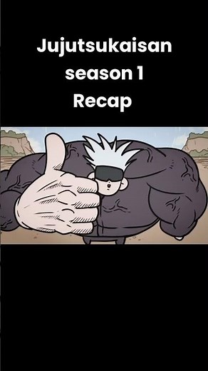 jujutsukaisan Season 1 recap || #jujutsukaisen #anime #recap