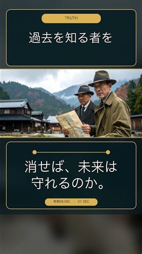親子の運命と孤独を描いた『砂の器』の世界を、31秒のオリジナル曲に凝縮しました。続きはチャンネル本編で。