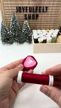 Felt Strawberry Slice Tutorial 🍓