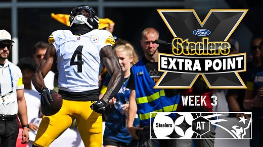 WATCH: Steelers Extra Point - Week 3 at Patriots