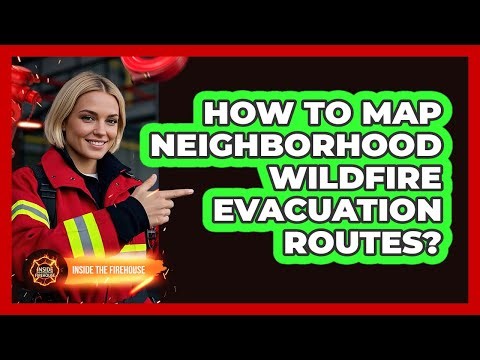 How To Map Neighborhood Wildfire Evacuation Routes?