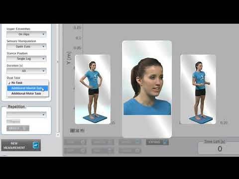 Why Body Sway is performed and how the performance is measured