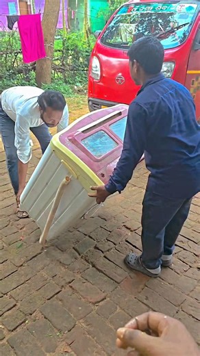 Goodbye Old Washing Machine! 👋 ପୁରୁଣାକୁ ବିଦାୟ...#OdiaMiniVlog #DailyVlog #Odisha #ShortsIndia#vlog