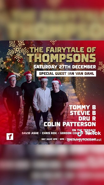 Ian Van Dahl Live at Thompsons Garage This December