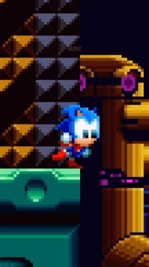 Mini Balancing Animations Sonic Mania #shorts #sonic