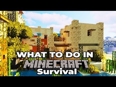 What to do after you "beat" MINECRAFT 1.14 Survival