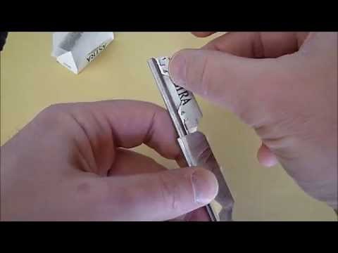 Shaving Factory Straight Razor Blade Change