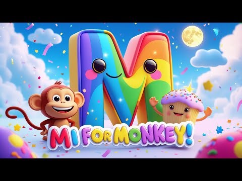 M is for Monkey 🐒 | Learn the Letter M with Fun Songs & Cartoons | Alphabet Friends TV