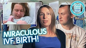428K views · 4.7K reactions | A couple are very excited for the arrival of their first child, as they have been trying to conceive for the past seven years but unfortunately with no luck. But with a successful IVF treatment, the woman is now expecting! | One Born Every Minute | Facebook