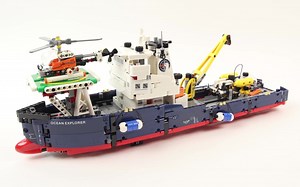 [Brick Builder] 乐高速拼 42064 海洋勘探船 [Technic]