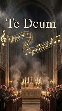 Te Deum – Latin Gregorian Chant of Thanksgiving #shorts #catholicprayer #catholicmusic #sacredmusic