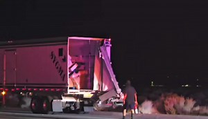 24K views · 224 reactions | CONFIRMED FATAL COLLISION This collision took place on Avenue G and 30th street west in Lancaster Ca. This is a Sygma semi truck vs vehicle. One person was deceased on scene. Vehicle also hit a lightpole. No further details at this time . | AV News Crew Page | Facebook