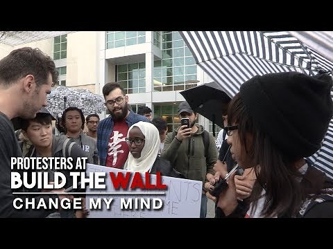 PROTESTER SCREAMS Then Rethinks : Change My Mind | Louder With Crowder
