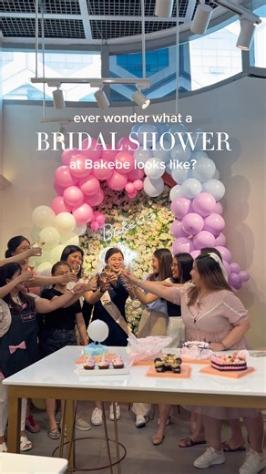 2.1K reactions · 49 shares | Bridal Shower Idea You NEED to Steal! ‍♀️Bake, decorate, and create sweet memories together in our cozy, IG-worthy studio! Book your bridal shower with us today! #bakebebridalshower #bakebph #bridalshower #manilabridalshower #bridalshowerideas #bakingtiktok #manilaevents #fyp | Bakebe PH | Facebook