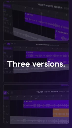 1.1K views | Same input, infinite output. Three unique versions of one playback - all shaped by Aiode’s musician models. Because true creativity never plays the same twice. | Aiode | Facebook