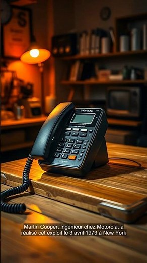 La Révolution du Téléphone Portable : Le Premier Appel Mobile en 1973