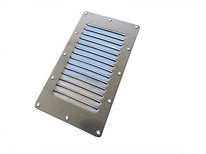 Stainless Steel Louvre Vent - Dunn & Watson