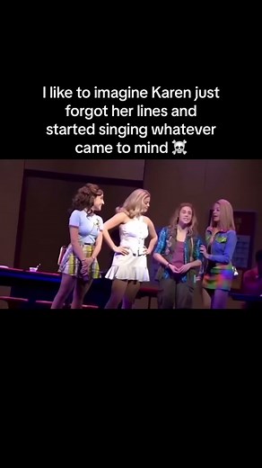 Karen Singing in Mean Girls Musical