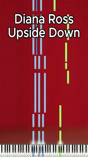 Diana Ross - Upside Down - Piano