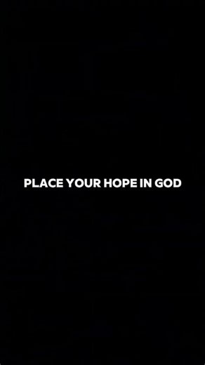 job 11:18 place your hope in God #bibleverse