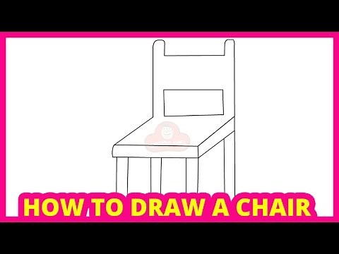 How to Draw a Chair Step by Step – Easy Tutorial for Beginners | Draw So Easy